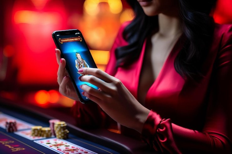 Filipino player viewing 2100 promotions and bonus deals on a smartphone